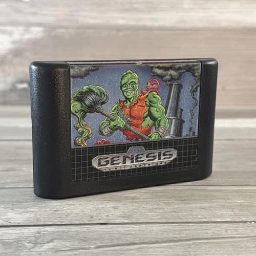Toxic Crusaders Sega Genesis Game Cartridge Only Authentic SEGA Publisher