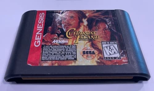Cutthroat Island - Sega Genesis (GEN) - USED