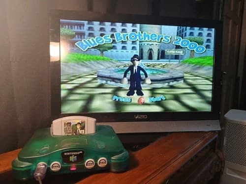 *9/10* Blues Brothers 2000 (Nintendo 64, 2000) N64 AUTHENTIC! TESTED **