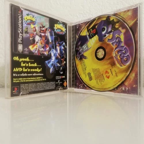 PlayStation 1 PS1 Game Spyro The Dragon CIB Complete In Box