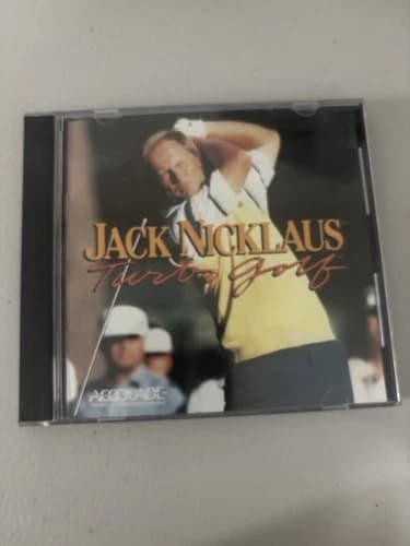 USED - TURBO GRAFX 16 - Jack Nicklaus' Turbo Golf (TurboGrafx-16, 1990)