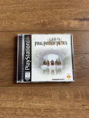 Final Fantasy Tactics (Sony PlayStation 1, 1998) PS1 CIB Complete Black Label