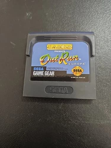 Out Run Europa (Sega Game Gear, 1992) Authentic Game Cartridge Only Tested
