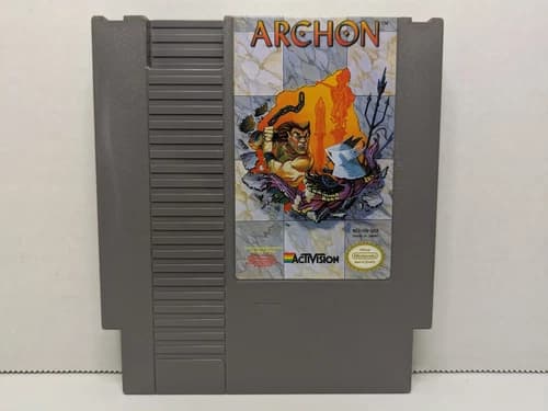 Archon (Nintendo Entertainment System, NES, 1989) Authentic Tested Working