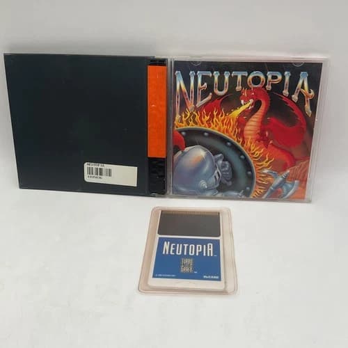 Neutopia (TurboGrafx-16, 1990) CIB Manual.