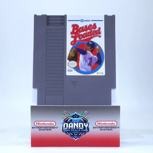 Bases Loaded Authentic, Tested - NES