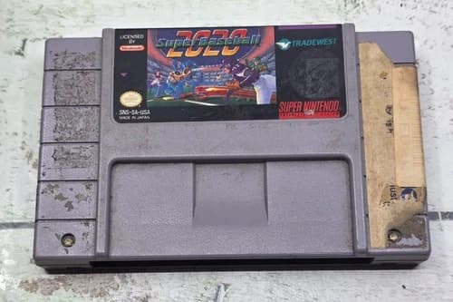 Super Baseball 2020 (Super Nintendo SNES, 1993) - Authentic Cartridge