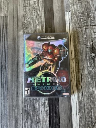 Metroid Prime 2 Echoes (GameCube) CIB Black Label CIB