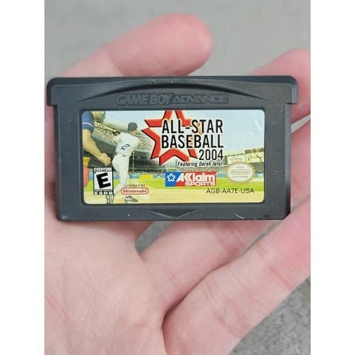 All-Star Baseball 2004 Nintendo Game Boy Advance GBA Derek Jeter AGB-AA7E-USA