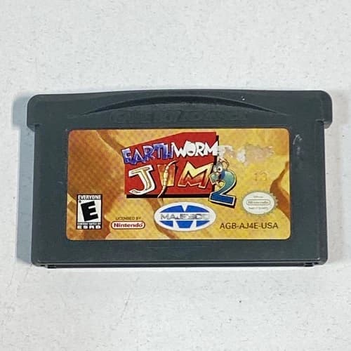 Earthworm Jim 2 - Game Boy Advance (Tested)