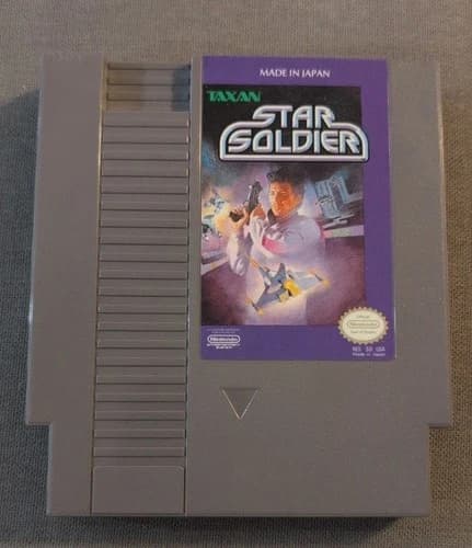 Star Soldier (Nintendo Entertainment System, 1988) NES Cartridge Tested