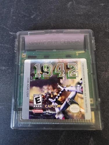 Nintendo Capcom 1942 Game Boy Color Cartridge