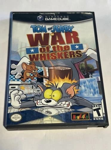 Tom and Jerry War of the Whiskers Nintendo Gamecube No Manuel Tested☑️
