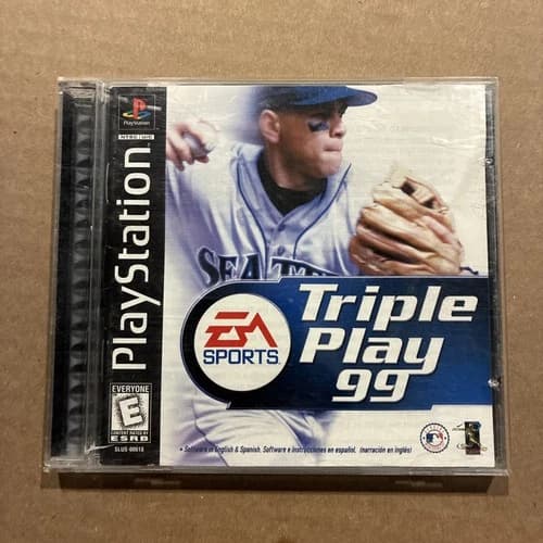 Triple Play 99 (Sony PlayStation 1 PS1, 1998) COMPLETE CIB