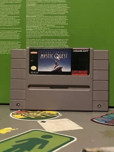 Square Soft Final Fantasy: Mystic Quest Super Nintendo SNES NTSC 1992