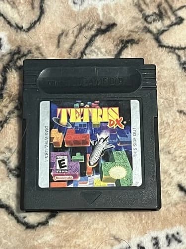 Tetris DX (Nintendo Game Boy Color, 1998) *TESTED, working, and saves
