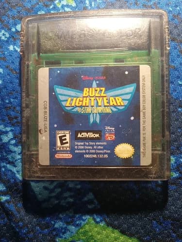 BUZZ LIGHTYEAR OF STAR COMMAND NINTENDO GAMEBOY COLOR GBC GAME Tested