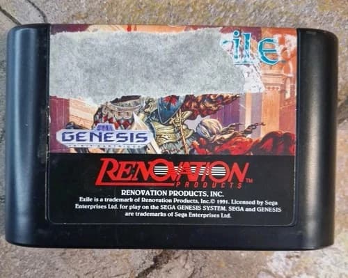 Exile - Sega Genesis *TESTED*