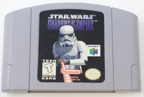 Star Wars Shadows of the Empire - N64 Game. Tested and Working. Cart Only.