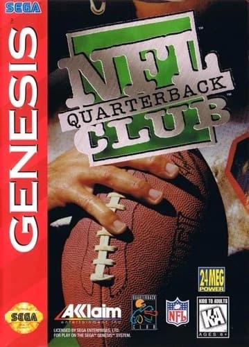 NFL Quarterback Club - Sega Genesis Complete