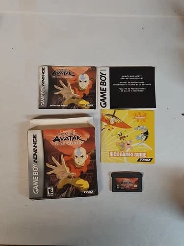 Avatar: The Last Airbender (Nintendo Game Boy Advance, 2006) Authentic Complete