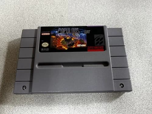 Populous - (Super Nintendo Entertainment System SNES)