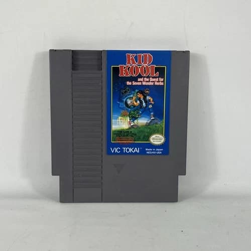 Kid Kool and the Quest for the Seven Wonder Herbs (Nintendo NES) Cartridge Only