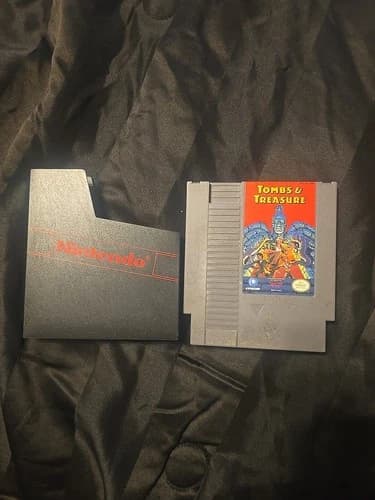 Tombs and Treasure - Original NES Good Condition Tested and Works