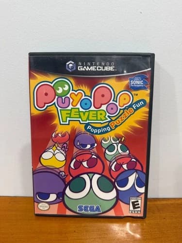 Puyo Pop Fever for Nintendo GameCube Used CIB