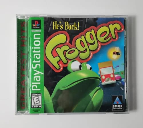 Frogger (Sony PlayStation 1, 1997) Complete CIB PS1 Greatest Hits