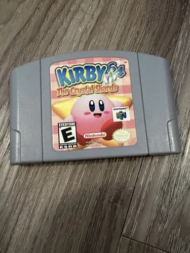 Kirby 64 The Crystal Shards Nintendo 64 (N64) *Authentic*Tested Clean Cart L@@K