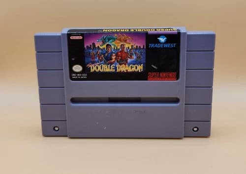 Super Double Dragon Super Nintendo SNES Authentic Tested And Working Loose