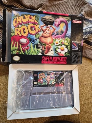 Chuck Rock (Super Nintendo Entertainment System, 1992)