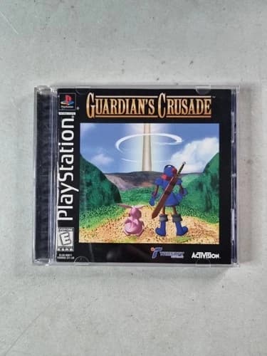 Guardian's Crusade (Sony PlayStation 1 PS1, 1999) CIB Complete in box w/reg card
