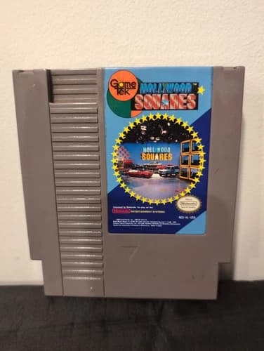 Hollywood Squares (Nintendo Entertainment System, 1989) Cart Only