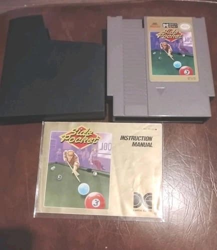 Side Pocket NES (Nintendo Entertainment System) Pool Game