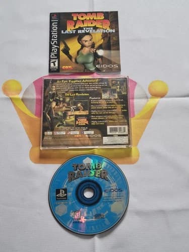 Tomb Raider: The Last Revelation (Sony PlayStation 1 PS1) Complete In Box CIB