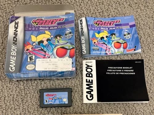 Nintendo Game Boy Advance Powerpuff Girls: Mojo Jojo A-Go-Go Complete w/box