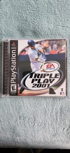 Triple Play 2001 (Sony PlayStation 1, 2000) EA Sports