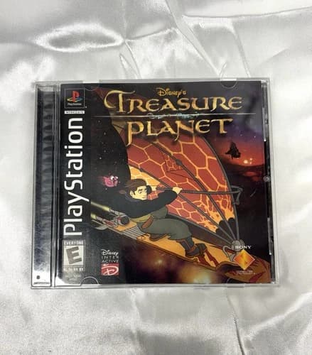 Disney Treasure Planet Sony PlayStation 1 PS1 Complete CIB Tested FREE SHIPPING