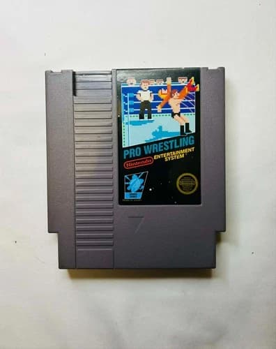 Pro Wrestling Nintendo Entertainment System NES TESTED/WORKING