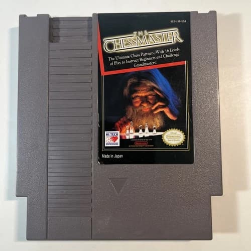 Chessmaster (Nintendo Entertainment System NES, 1990) Cartridge Only - Tested