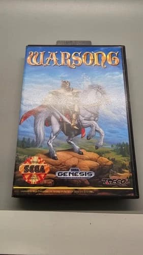 Warsong (Sega Genesis) Complete CIB Tested Authentic