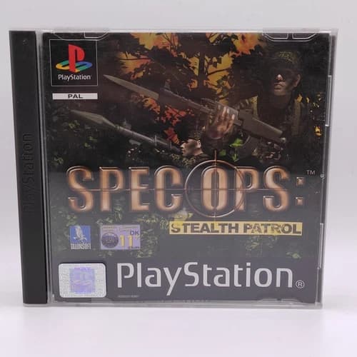 Spec Ops Stealth Patrol - For Sony PlayStation 1 - Complete And Working ITA