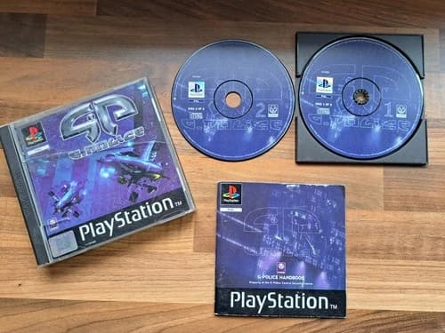 sony playstation ps1 g police game