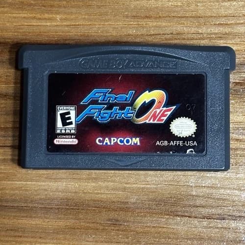 Final Fight One GBA Authentic Nintendo Game Boy Advance Tested Clean