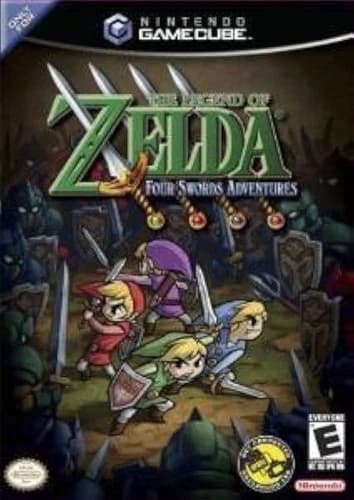 Legend of Zelda: Four Swords Adventures (Nintendo GameCube) CIB Complete Tested