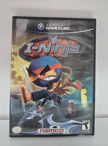 I-Ninja (Nintendo GameCube, 2003) - Action Adventure Platformer - Namco