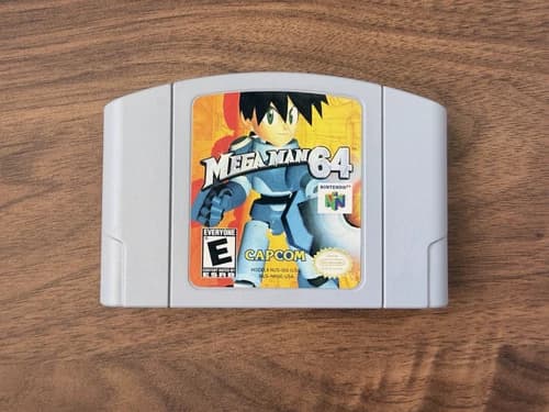Mega Man 64, N64, Authentic Nintendo 64 Game Cartridge, Cleaned & Tested