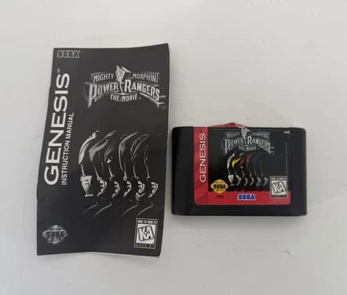 Mighty Morphin Power Rangers: The Movie (Sega Genesis, 1995)
